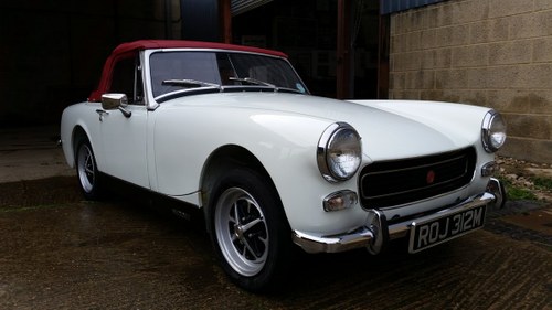 1974 MG Midget for sale, by Mike Authers Classics. JUST RESTORED  In vendita