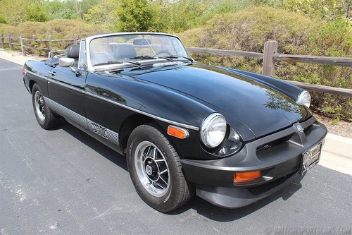 1980 MG MGB Limited Edititon = Rare Clean All Black $11.9k For Sale