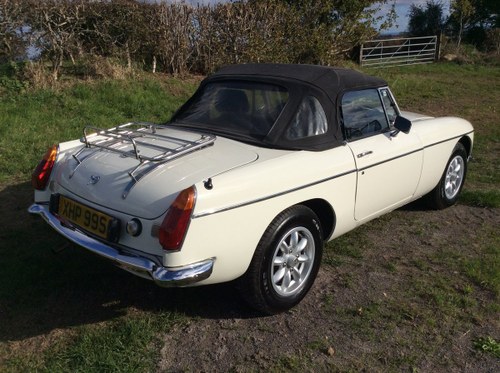 1977 Superb MGB - on the button and a joy SOLD