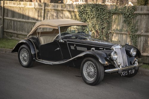 1955 MG TF 1500 - Only 400 mls since restoration - on The Market For Sale by Auction