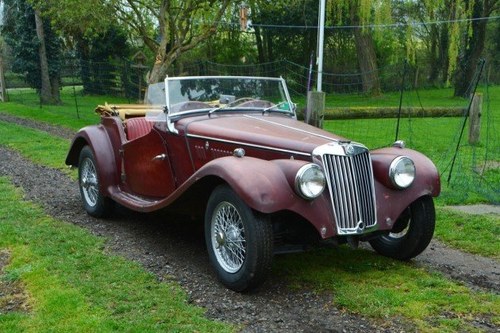1954 MG TF For Sale by Auction