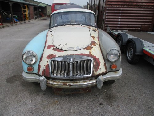 1961 MG A Coupe For Restoration In vendita