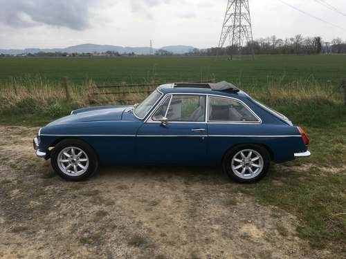 1972 MG B GT at Morris Leslie Classic Auction 25th May For Sale by Auction