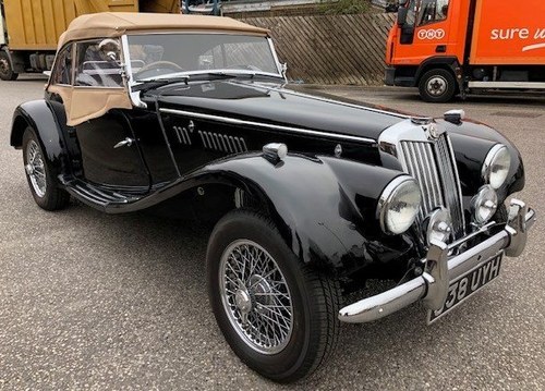 1954 MG TF for sale by auction For Sale by Auction