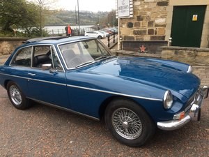 1974 Absolutely lovely chrome bumper MGB GT SOLD