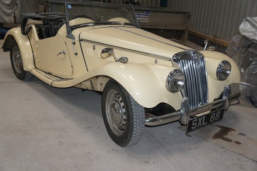 1956 Good MGTF with interesting number plate For Sale