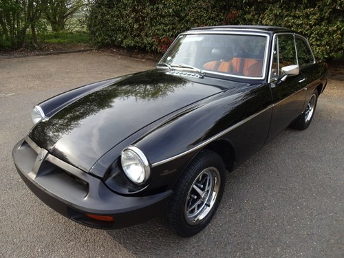 1978 Stunning black MGBGT First owner from new 34 years For Sale