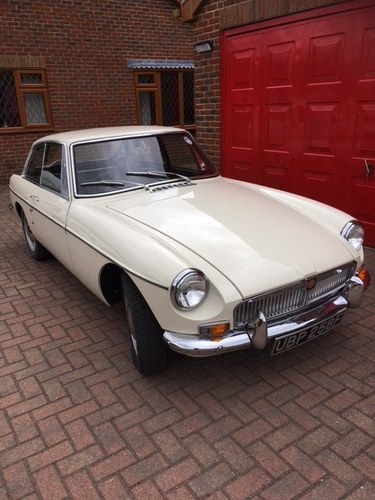 1967 MGB GT with overdrive For Sale