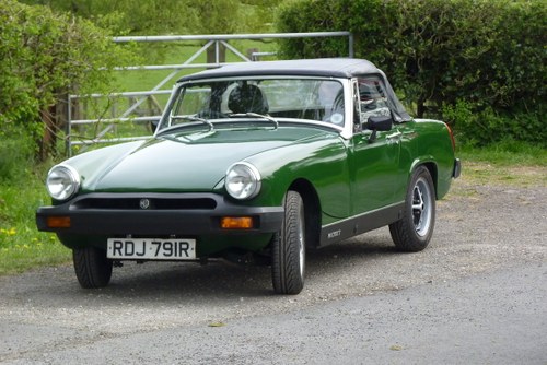 1977 MG Midget Full Heritage Shell For Sale