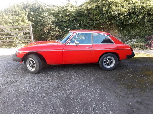 1976 MGB GT Last owner since 1981 For Sale