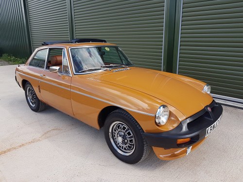 1975 MG MGB GT V8 Low Mileage, Beautiful original condition For Sale
