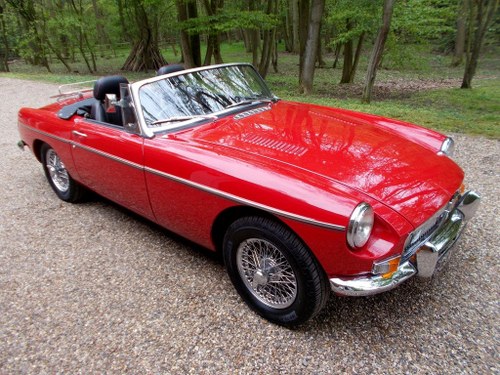 MGB Roadster 1969 Heritage Shell Rebuild VENDU