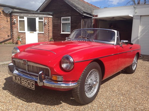 1968 MGC Roadster Manual Overdrive For Sale