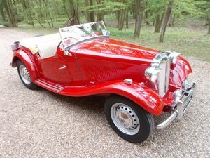 1953 MG TD2 Nut & Bolt Rebuild VERKOCHT