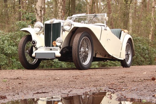 1947 Good running MG TC in restored condition For Sale