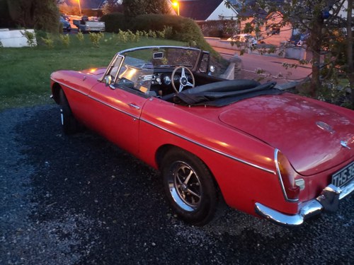1969 MGB Roadster with overdrive For Sale