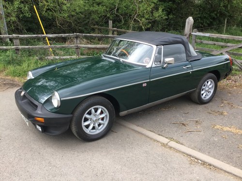 1975 MGB Roadster For Sale by Auction