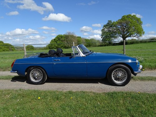 1970 Lovely original MGB Roadster, overdrive, last owner 20 years SOLD