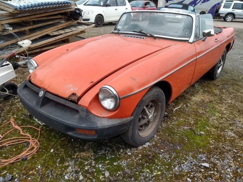 1977 MGB Roadster Project Barn Find For Sale