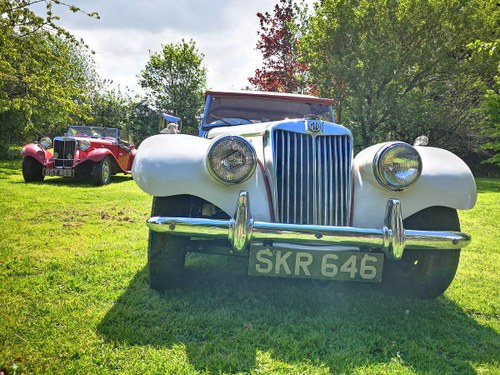 1954 MG TF EX POLICE, 1250cc, Old English White For Sale