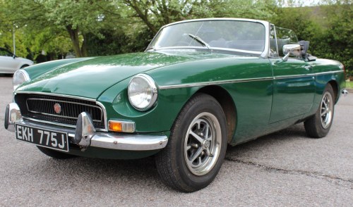 To be sold Wednesday 22nd May 2019- 1971 MGB Roadster In vendita all'asta