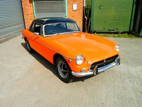 1970 MGB Roadster For Sale by Auction
