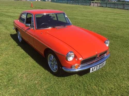 1978 MG B GT at Morris Leslie Auction 17th August For Sale by Auction