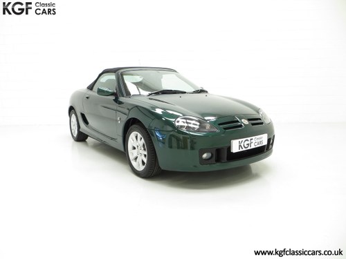 2006 An Astonishing Very Late MG TF 135 with 7,127 Miles SOLD