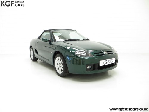2006 An Astonishing Very Late MG TF 135 with 7,127 Miles VENDUTO