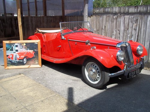 1954 MG TF Fully Restored For Sale
