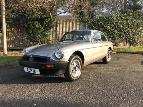 SALE AGREED - RARE 1981 MGB GT LE 1 of 580. 47k For Sale