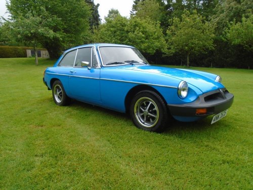 1978 MGB GT with Overdrive  SOLD