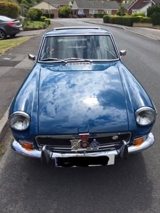 1971 MGB GT with overdrive  In vendita