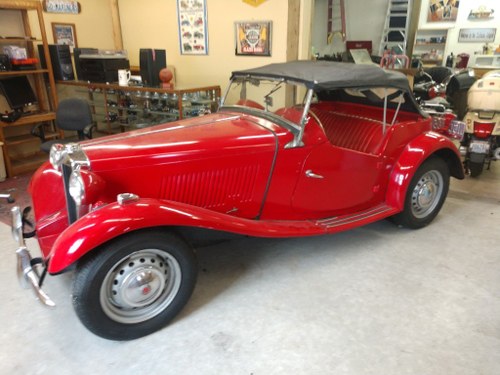 Lot 121- 1953 MG TD For Sale by Auction