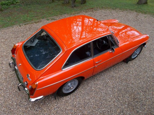MGB GT 1973 Comprehensive Rebuild VERKOCHT