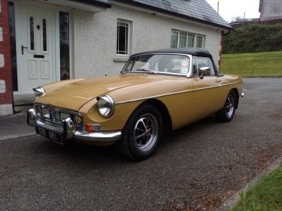 1974 Mgb Roadster History File For Sale