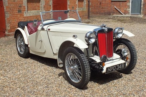 1938 A super aluminium bodied car in the style of a Cream Cracker For Sale