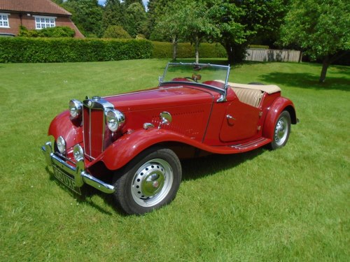 1952 MG TD  SOLD
