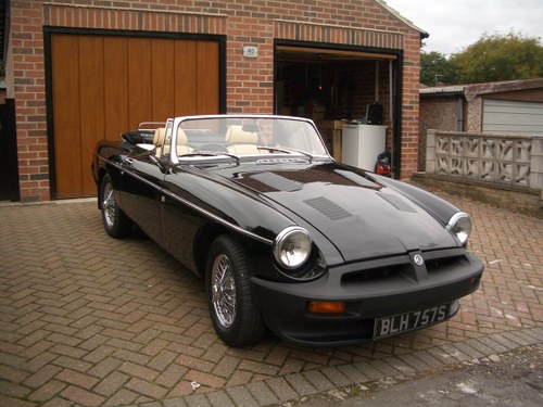 1978 MGB Roadster in outstanding condition SOLD