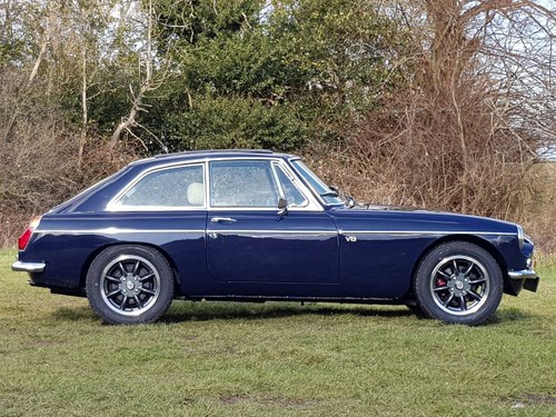 MG B GT V8, 1975, Midnight Blue In vendita
