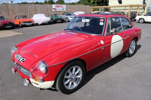 1968 MGC GT, Restored to historic road spec,Full sunroof SOLD