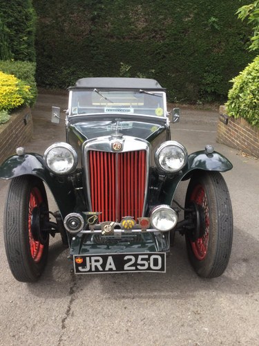 1946 Early MG TC for restoration SOLD