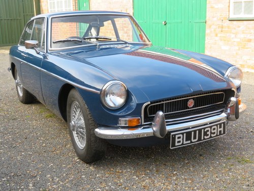 1969 mgb gt coupe*automatic*rare model*wire wheels For Sale