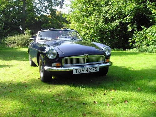 1978 Midnight blue MGB Roadster For Sale