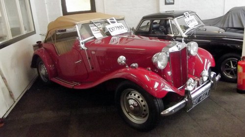 1952 MGTD 1250 SPORTS CONVERTIBLE TOURER For Sale