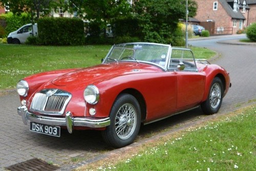 1958 MGA 1500 Roadster For Sale by Auction