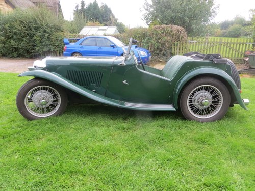 1937 MG TA Maching Numbers  For Sale