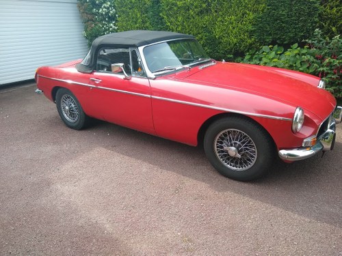 1970 MG B Roadster for Auction Friday 12th July For Sale by Auction