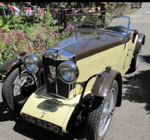 1933 MG J2 Midget  In vendita