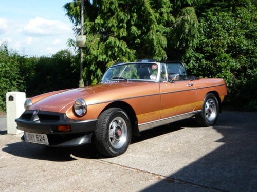1981 MGB Roadster An exellent example only 61000 miles VENDIDO